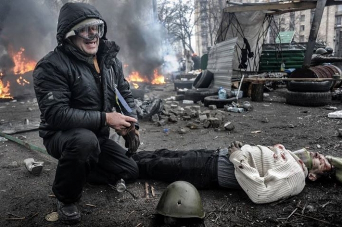 З’явилось ВІДЕО розстрілу 45-ти Героїв Небесної Сотні