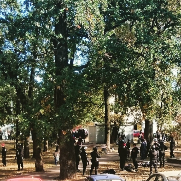На метро “Житомирська” невідомі влаштували стрілянину
