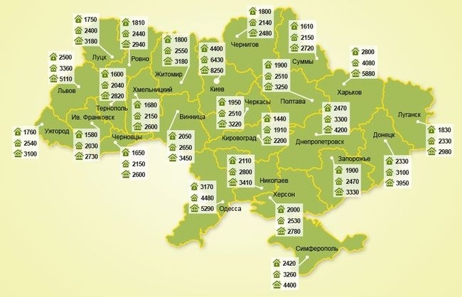 У столиці жити дешевше ніж в інших містах України?