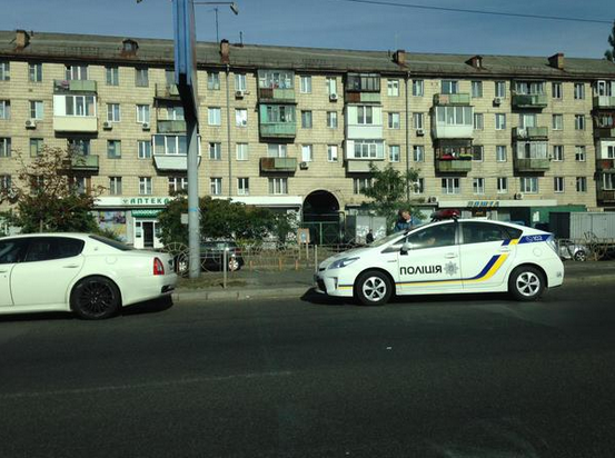Поліція впіймала Ярмоленка на перевищенні швидкості (ФОТО)