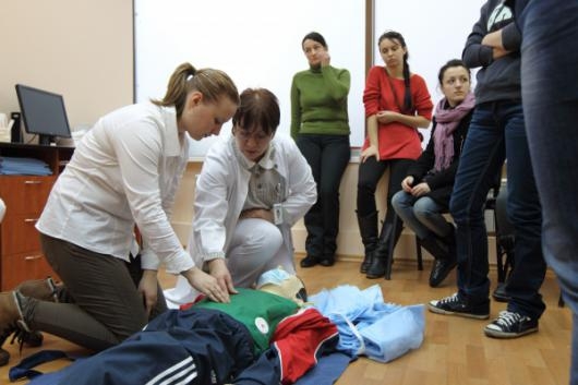 Київських школярів навчали надавати медичну допомогу