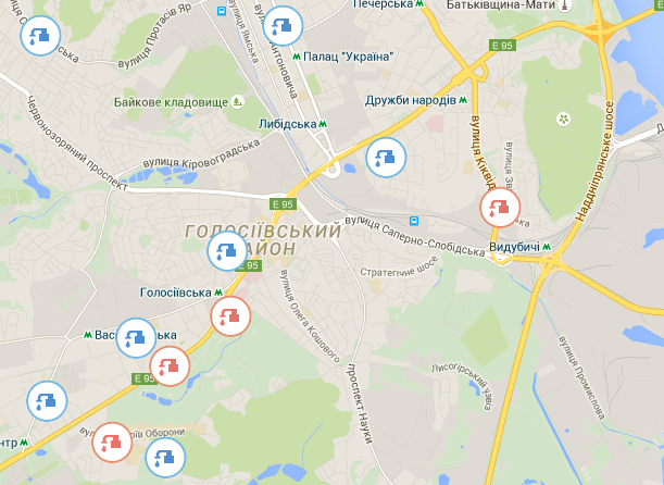 У Києві розробили онлайн-мапу працюючих бюветів